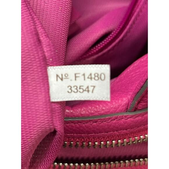 Coach 33547 Edie Leather Turn Lock Shoulder Bag - Picture 10 of 11